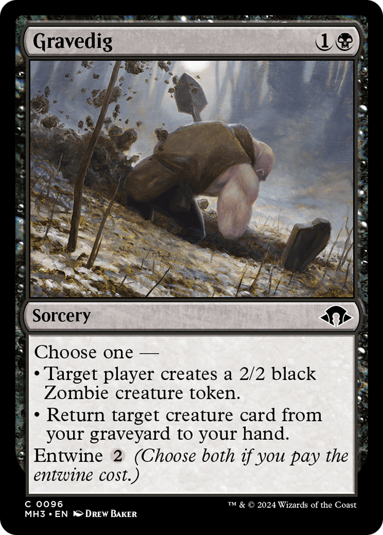 Gravedig (MH3) 96 - WZRD TCG