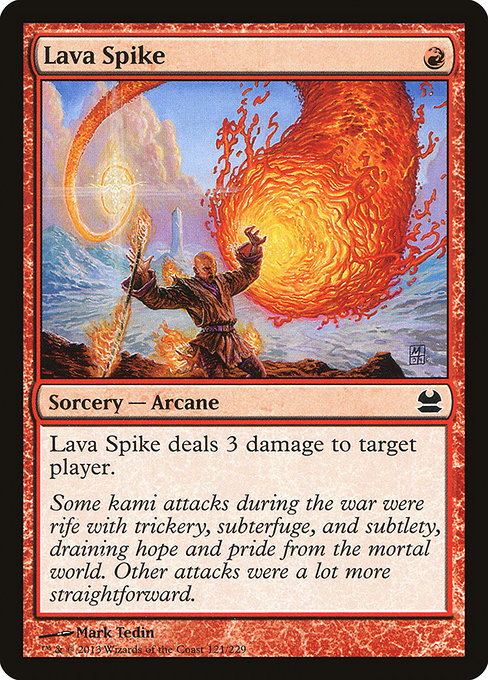 Lava Spike front