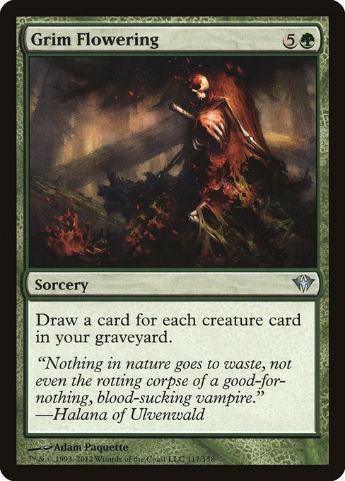 Grim Flowering front