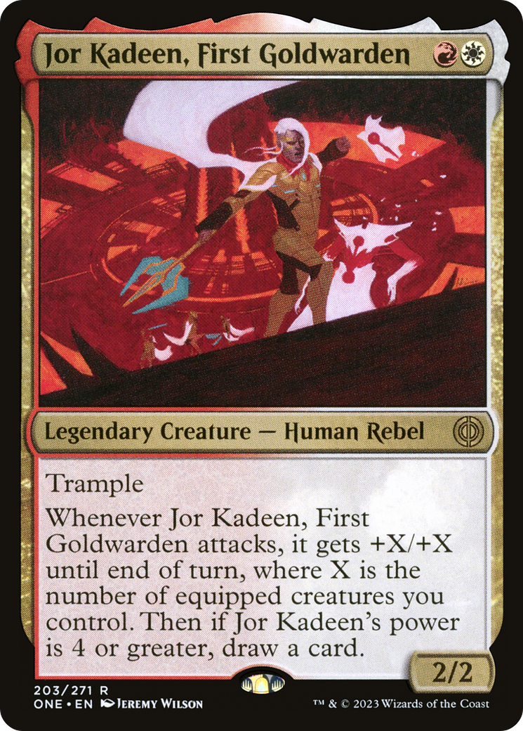 Jor Kadeen, First Goldwarden (ONE) 203 - WZRD TCG
