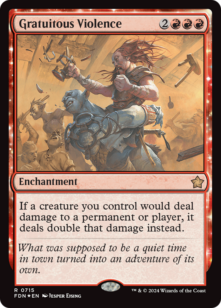 Gratuitous Violence (FDN) 715 - WZRD TCG