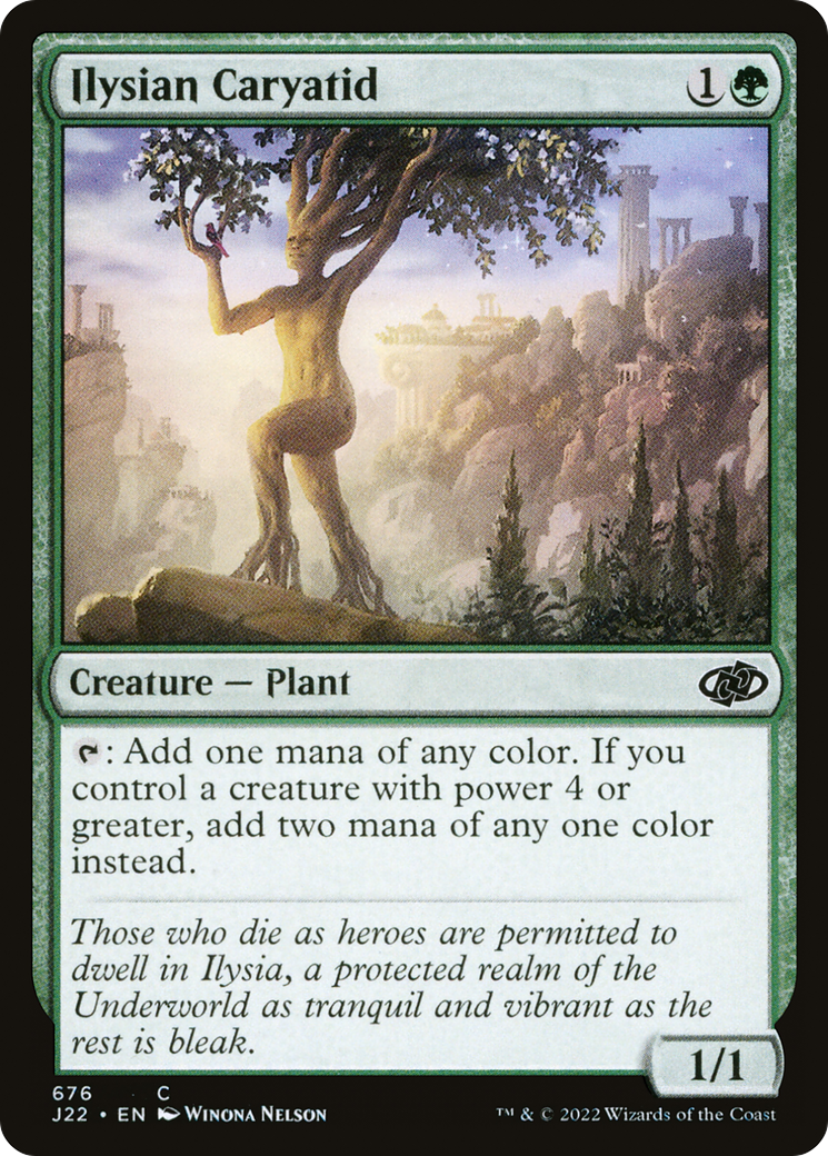 Ilysian Caryatid (J22) 676 - WZRD TCG