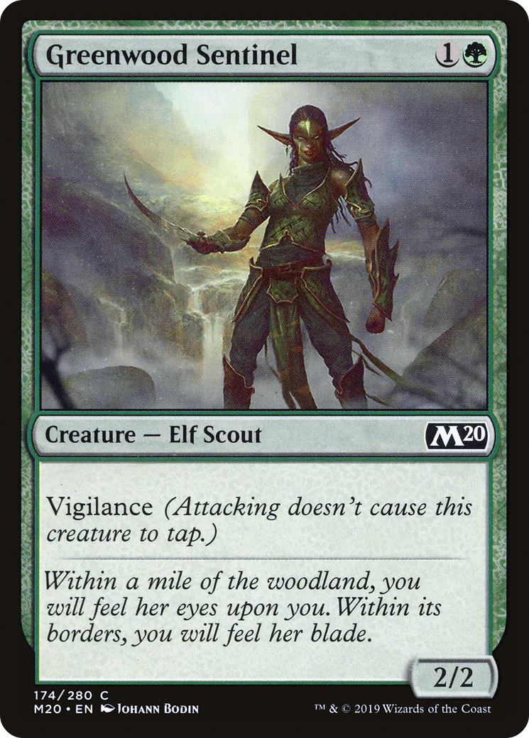 Greenwood Sentinel (M20) 174 - WZRD TCG