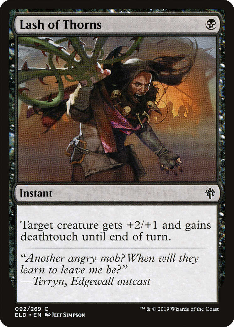 Lash of Thorns (ELD) 92 - WZRD TCG