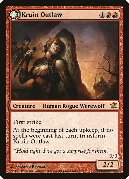 Kruin Outlaw // Terror of Kruin Pass front