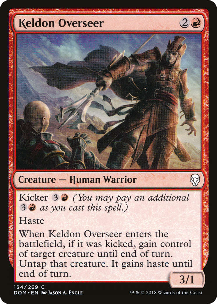 Keldon Overseer (DOM) 134 - WZRD TCG
