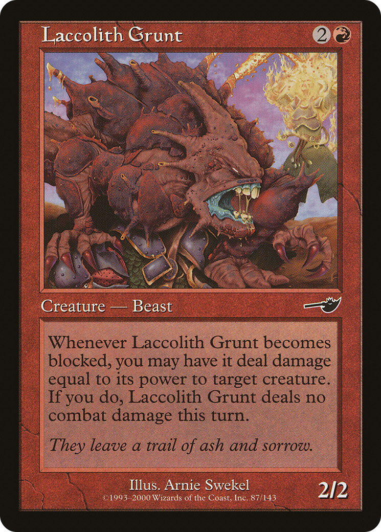 Laccolith Grunt (NEM) 87