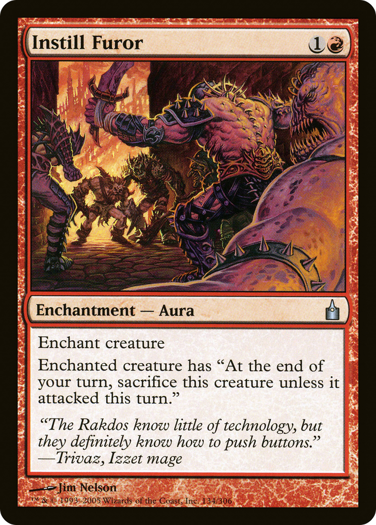 Instill Furor (RAV) 134 - WZRD TCG