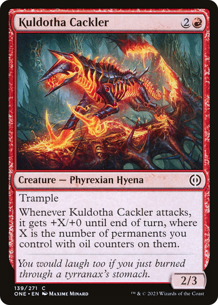 Kuldotha Cackler (ONE) 139 - WZRD TCG