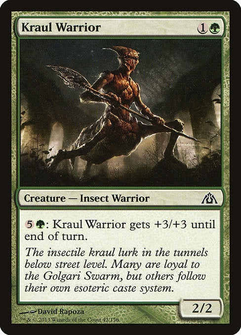 Kraul Warrior front