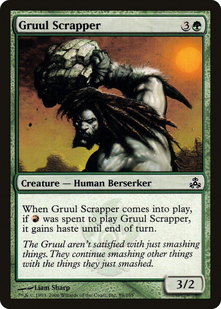 Gruul Scrapper (GPT) 89 - WZRD TCG