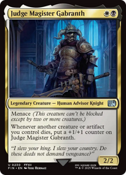 Judge Magister Gabranth (FIN) 230 - WZRD TCG