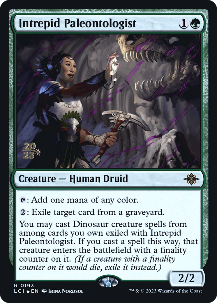 Intrepid Paleontologist (PLCI) 193s