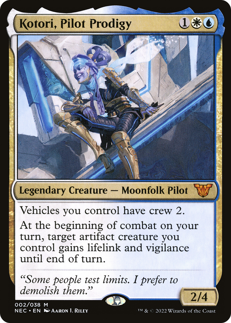 Kotori, Pilot Prodigy (NEC) 2 - WZRD TCG
