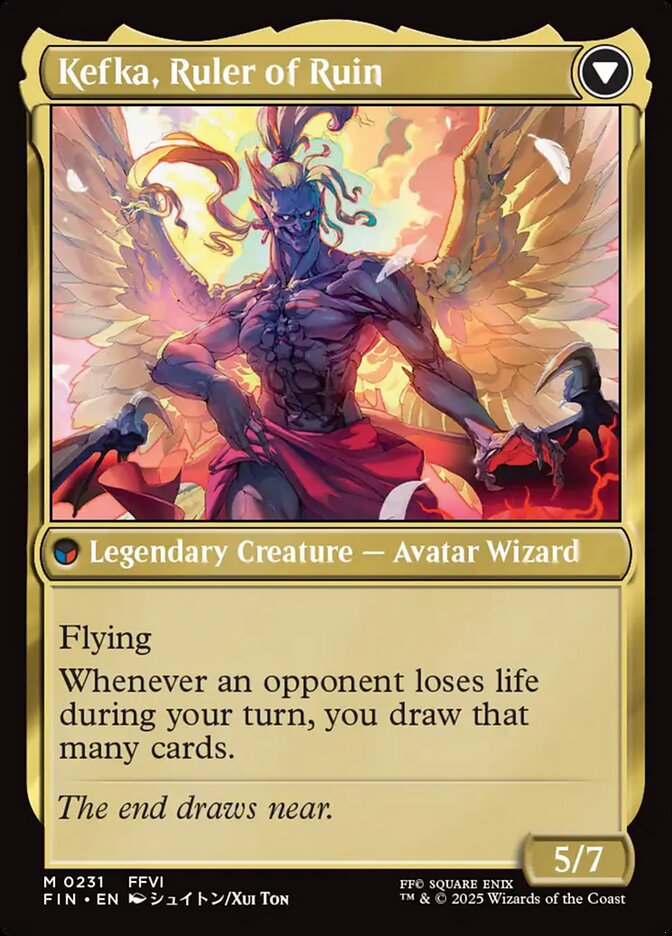 Kefka, Court Mage // Kefka, Ruler of Ruin (FIN) 231 - WZRD TCG