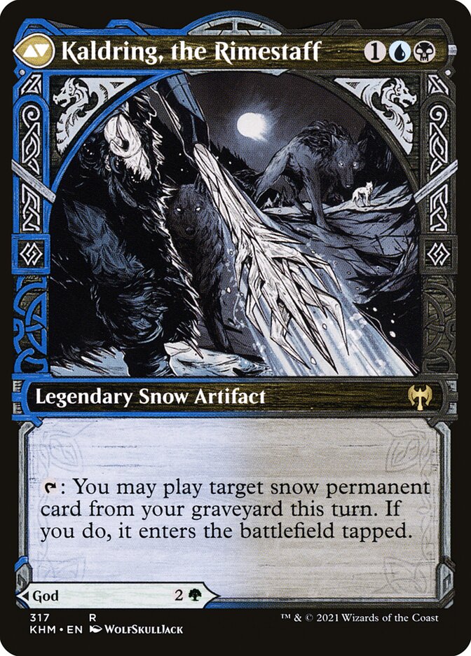 Jorn, God of Winter (DFC) (KHM) 317 - WZRD TCG