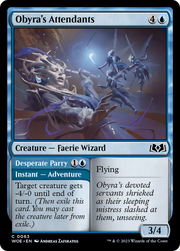 Obyra's Attendants // Desperate Parry (WOE) 63