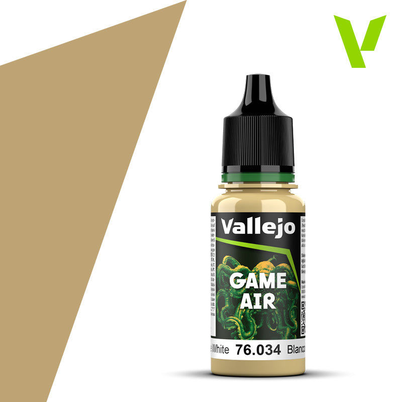 76.034 - Bone White  - 18ml -  Vallejo Game Air