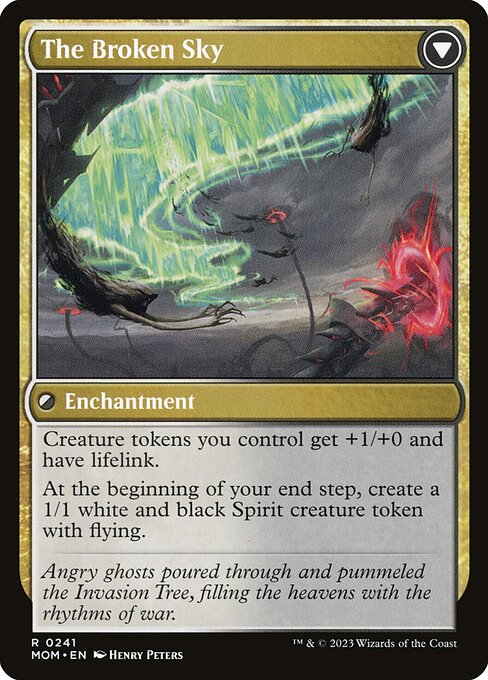 Invasion of Tolvada // The Broken Sky (Back)