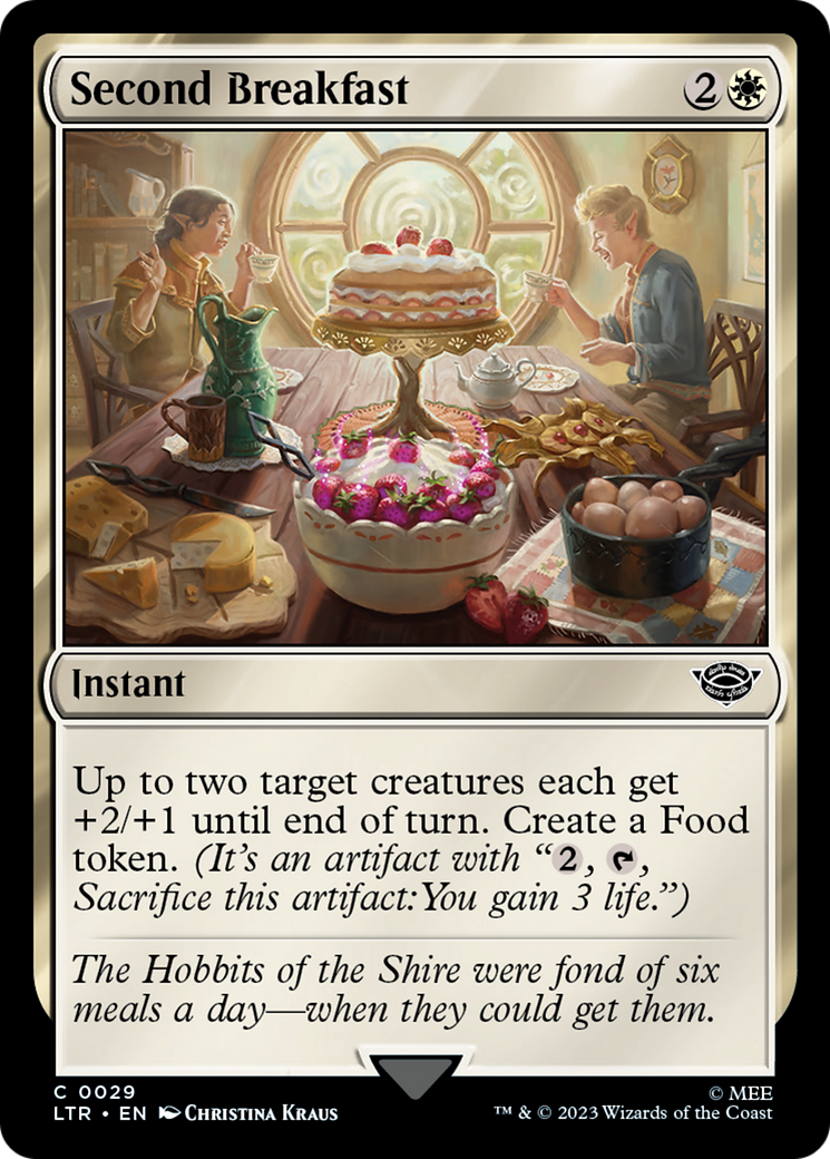 Second Breakfast (LTR) 29 - WZRD TCG