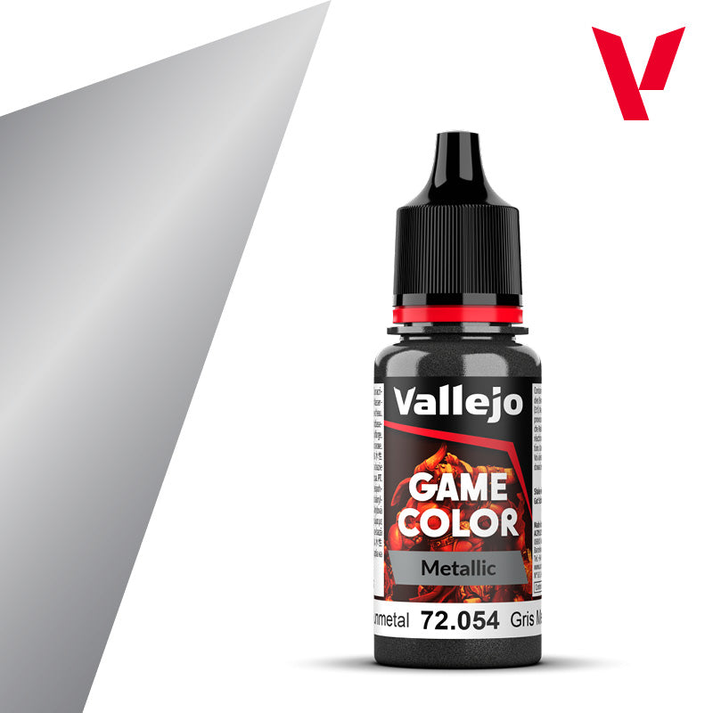 72.054 Dark Gunmetal - 18ml - Vallejo Game Color