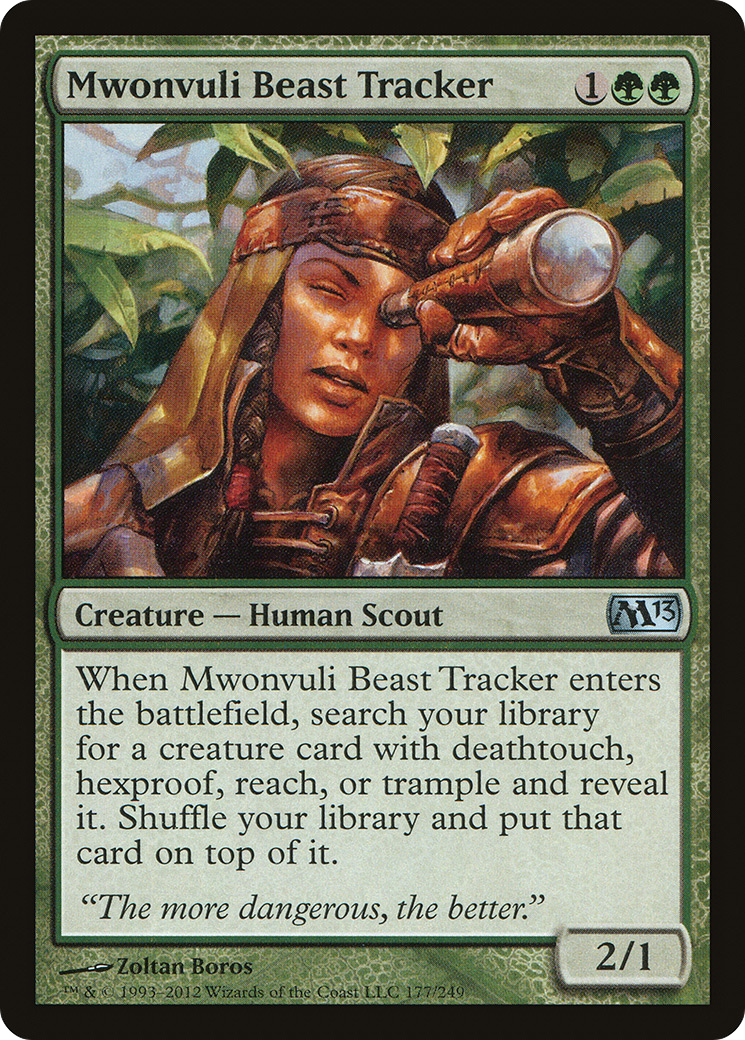Mwonvuli Beast Tracker (M13) 177 - WZRD TCG