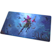 Standard Playmat 24" x 14" (Stitched) - Emperor of the deep