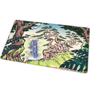 Standard Playmat 24" x 14" (Stitched) - Verdant Sanctuary