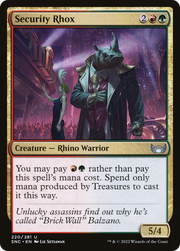 Security Rhox (SNC) 220 - WZRD TCG