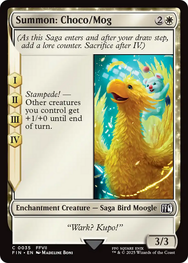 Summon: Choco/Mog (FIN) 35 - WZRD TCG