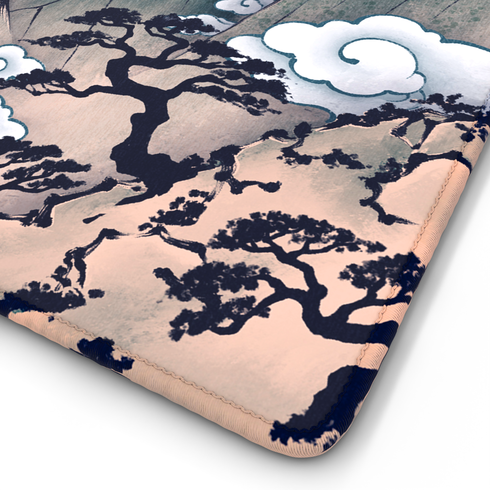 Standard Playmat 24" x 14" (Stitched) - Crimson Ridge