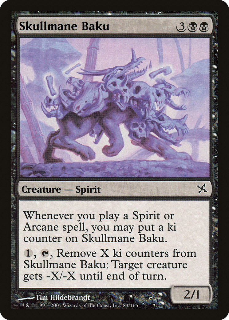 Skullmane Baku (BOK) 83 - WZRD TCG