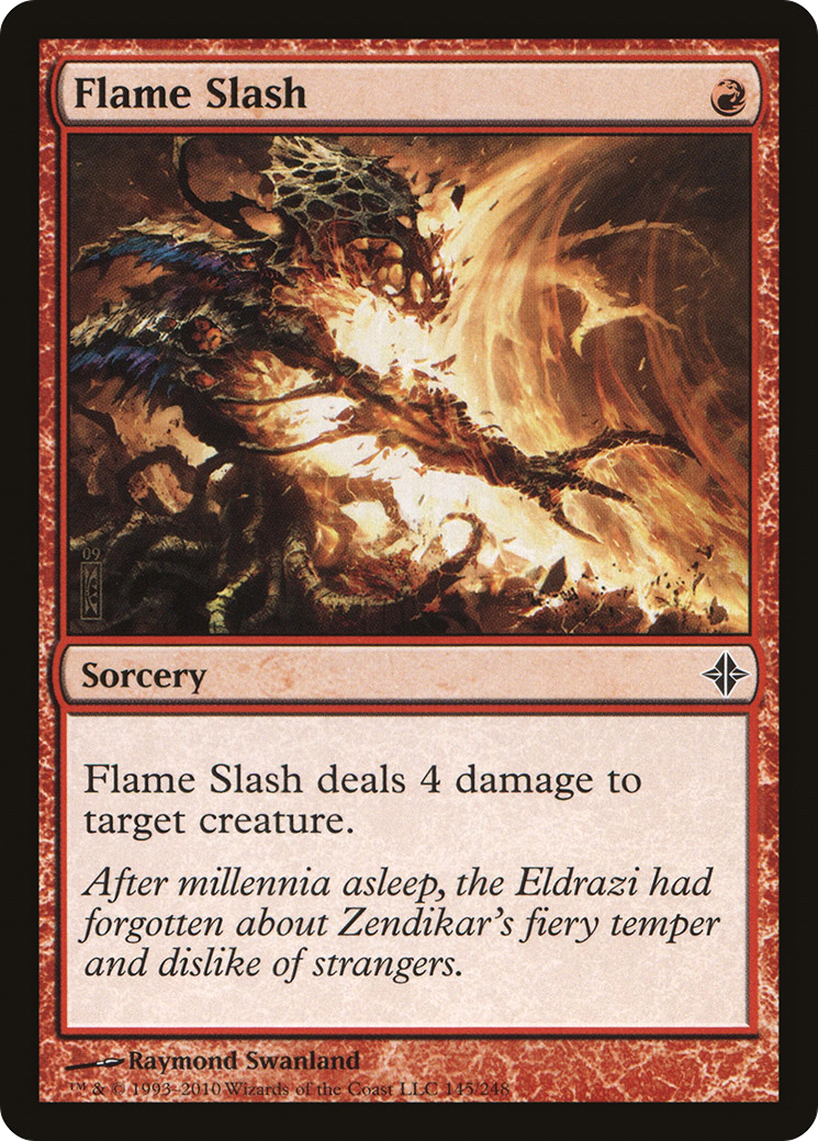 Flame Slash (ROE) 145 - WZRD TCG