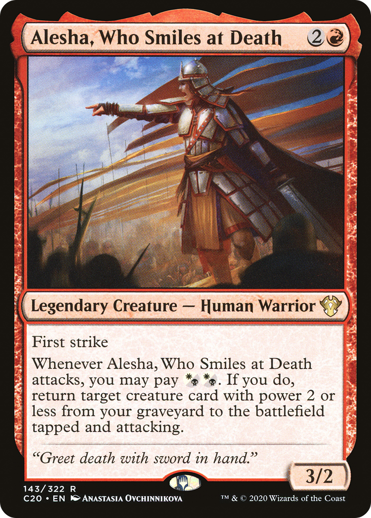 Alesha, Who Smiles at Death (C20) 143