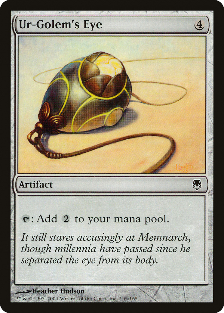 Ur-Golem's Eye (DST) 155 - WZRD TCG