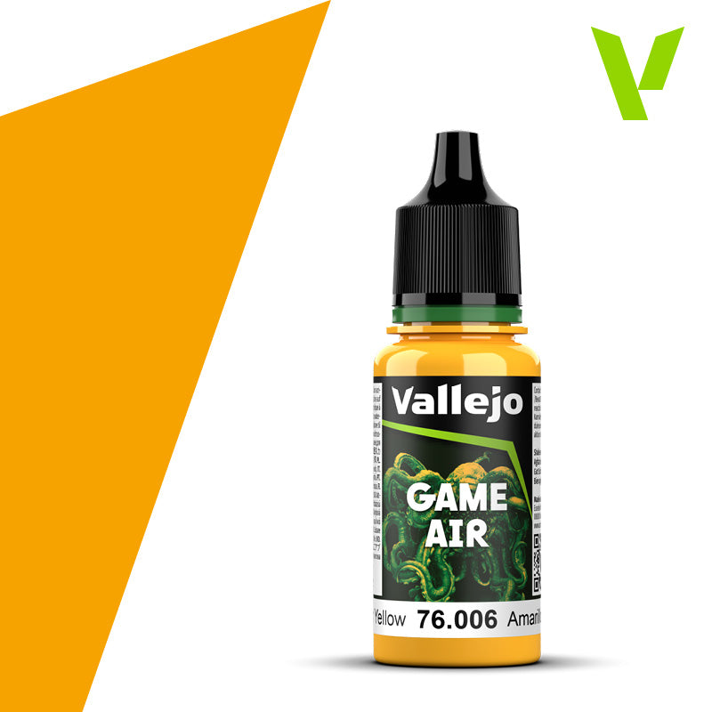 76.006 - Sun Yellow - 18ml -  Vallejo Game Air