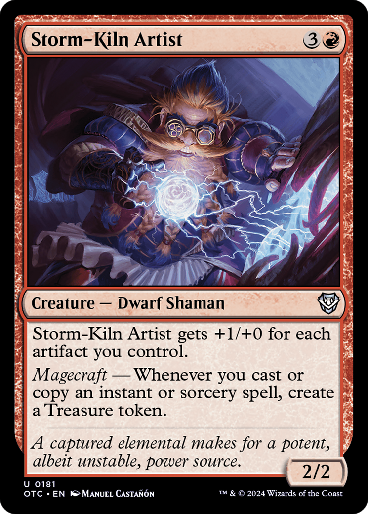 Storm-Kiln Artist (OTC) 181 - WZRD TCG
