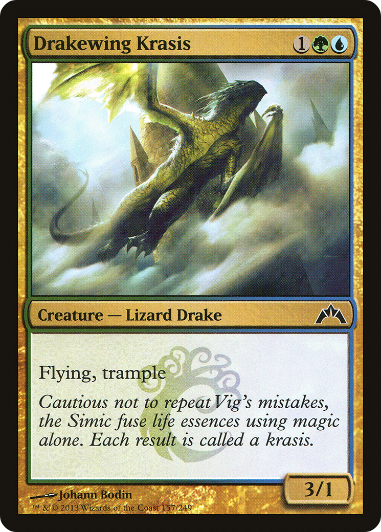 Drakewing Krasis (GTC) 157 - WZRD TCG