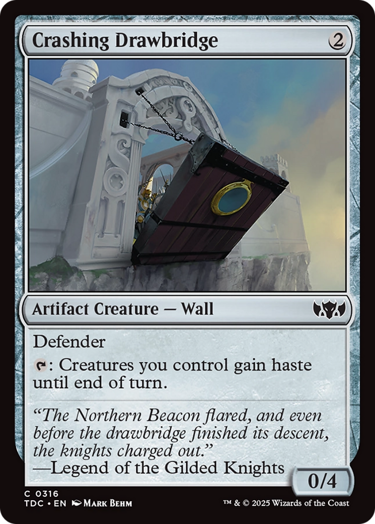 Crashing Drawbridge (TDC) 316
