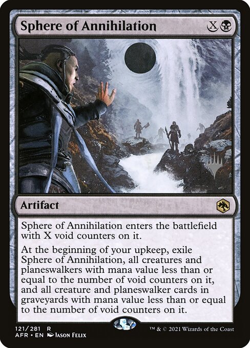Sphere of Annihilation front