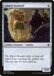Gilded Sentinel (XLN) 239 - WZRD TCG
