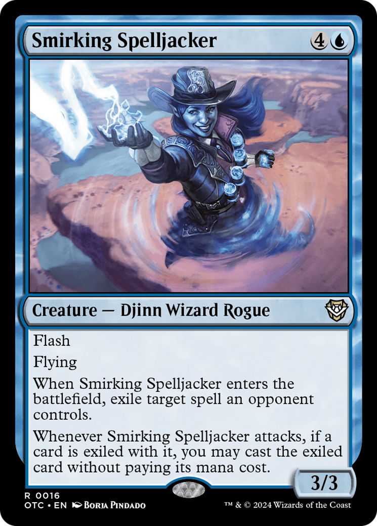 Smirking Spelljacker (OTC) 16 - WZRD TCG