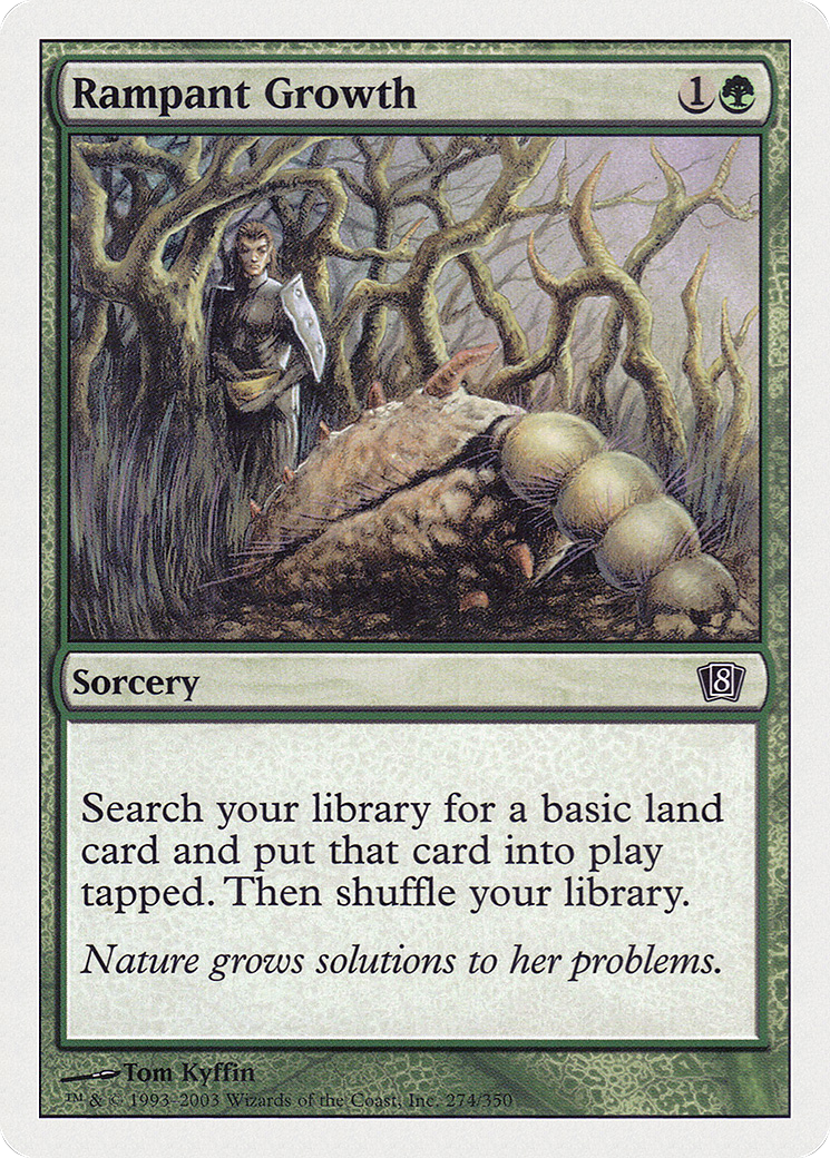 Rampant Growth (8ED) 274 - WZRD TCG