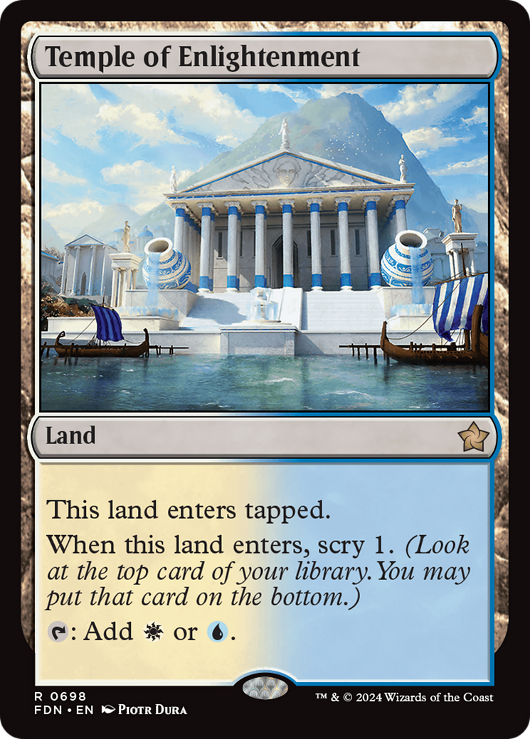 Temple of Enlightenment (FDN) 698 - WZRD TCG