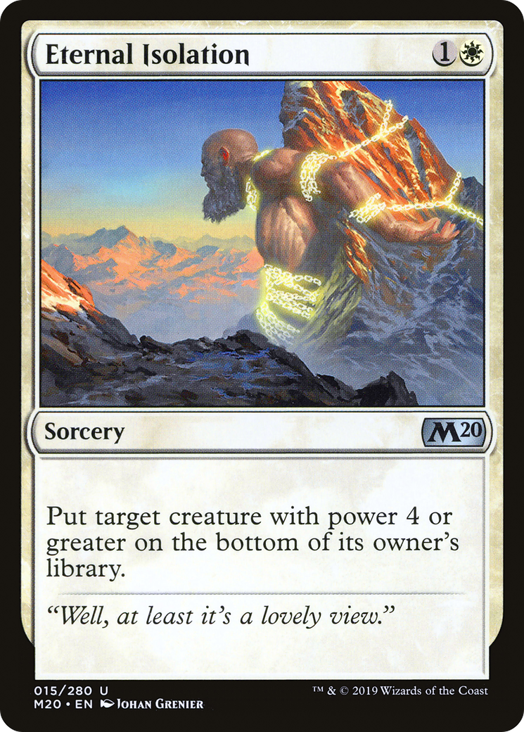 Eternal Isolation (M20) 15 - WZRD TCG