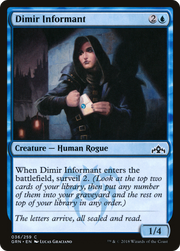 Dimir Informant (GRN) 36 - WZRD TCG