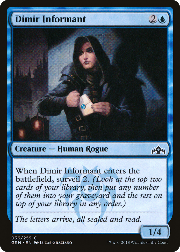 Dimir Informant (GRN) 36 - WZRD TCG