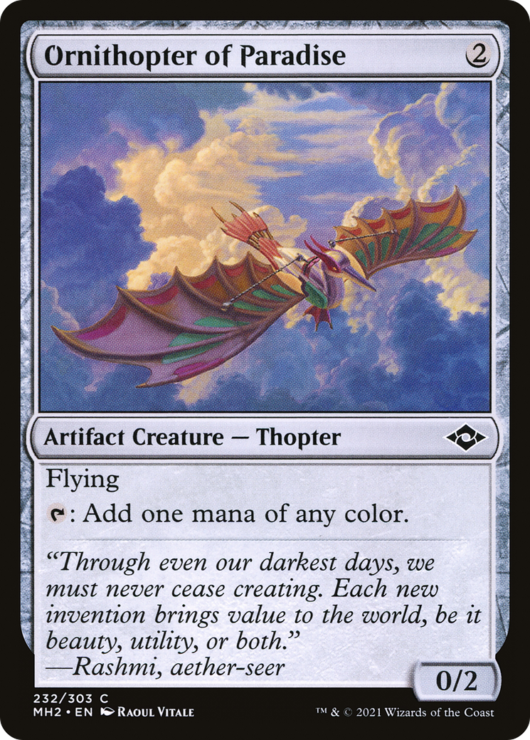 Ornithopter of Paradise (MH2) 232