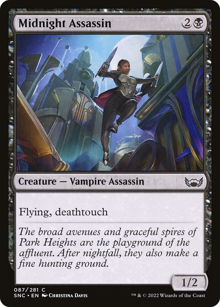 Midnight Assassin (SNC) 87 - WZRD TCG