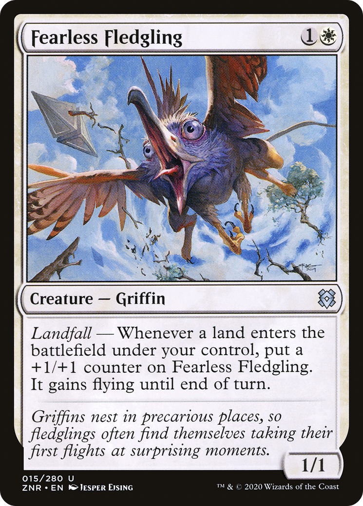 Fearless Fledgling (ZNR) 15 - WZRD TCG